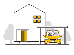 駐車場屋根の張り替え工事