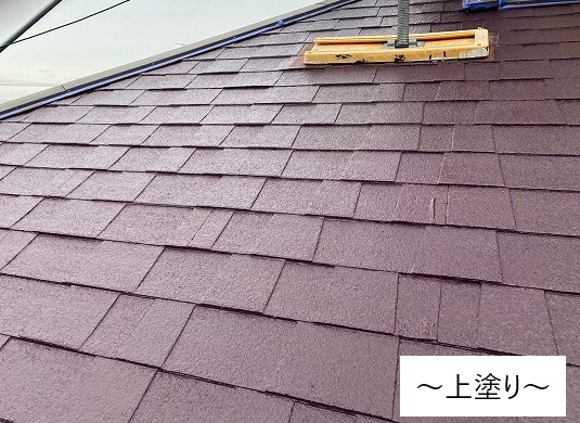 屋根塗装　アスファルトシングル　日本ペイント