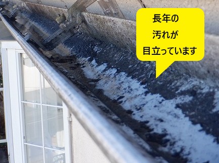 雨樋汚れ