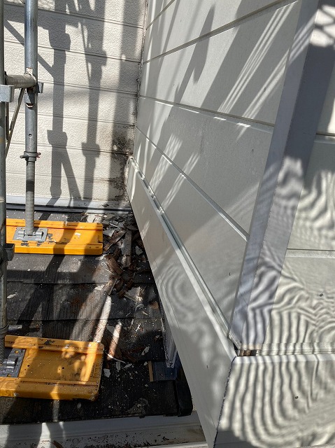 ベランダサイディング張り替え後