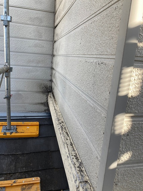 ベランダサイディング張り替え前