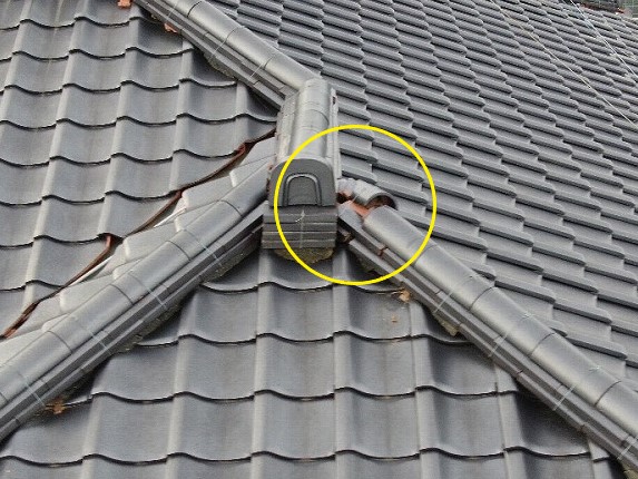 瓦屋根の修理依頼