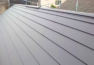 屋根葺き替え工事後