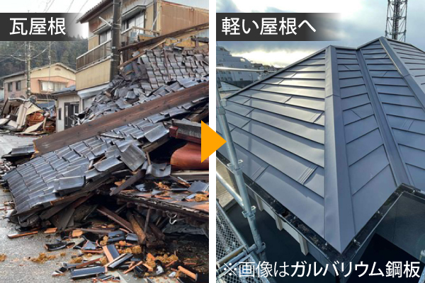 瓦葺き替え工事は街の屋根やさん坂戸店にお任せください♪