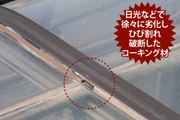 サンルームの雨漏り対策をして快適空間にしましょう！