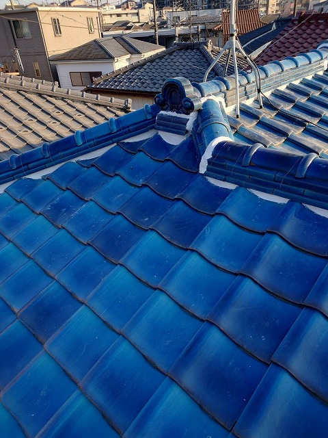 漆喰詰め直し完成