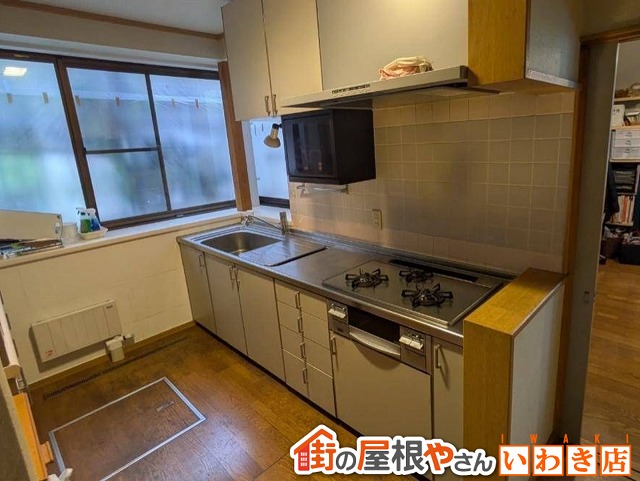 福島県いわき市　古くなってきたキッチン