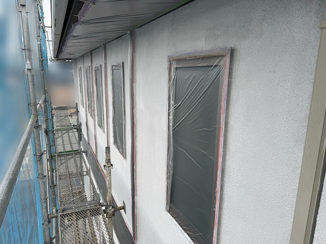 福島県双葉郡広野町　経年劣化により汚れや痛みが発生した外壁