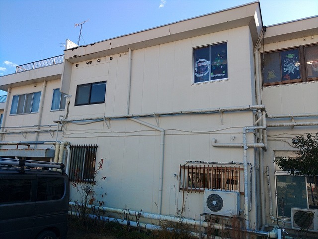 雨漏りが発生した部分の外壁部分