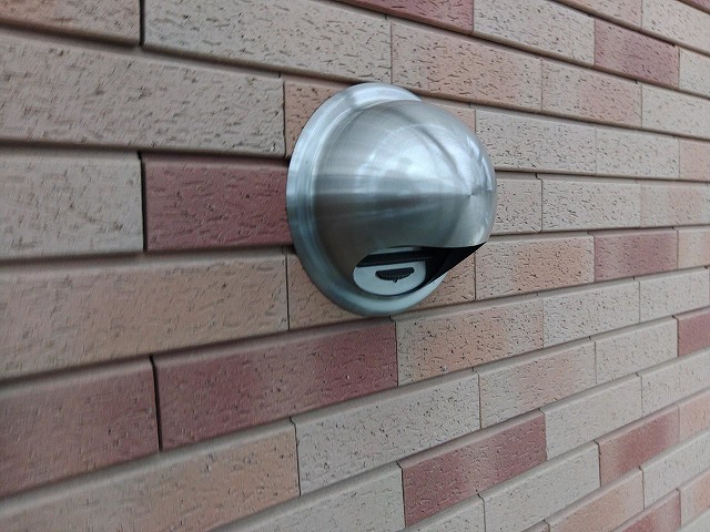 換気フードを錆びにくいステンレスタイプのものに変更