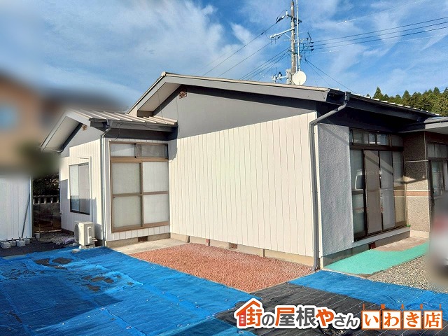 福島県古殿町　外壁の塗装を行い耐久性が回復した状態