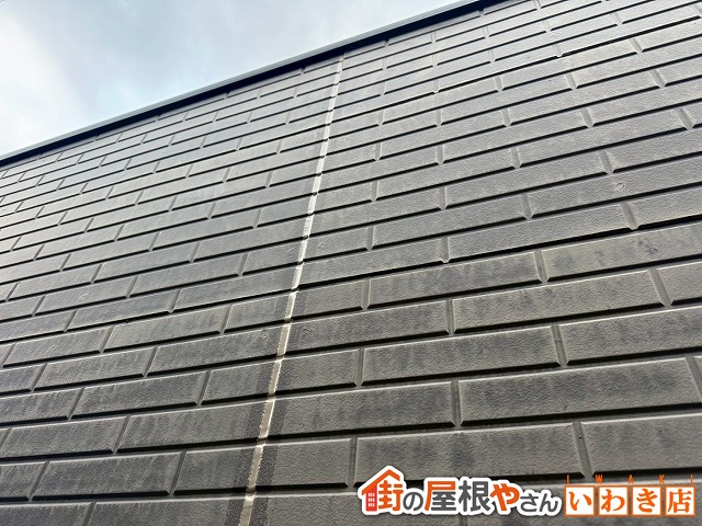 福島県南相馬市　外壁目地の傷んでいたシーリングの打ち換え工事を行った状態