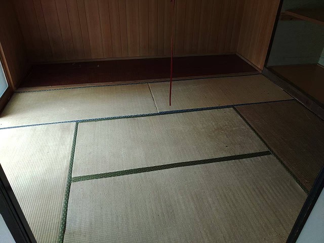 空き家だったお宅の畳のお部屋