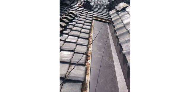 板金が設置できました