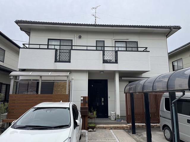 ALC外壁の経年劣化を確認した現場調査