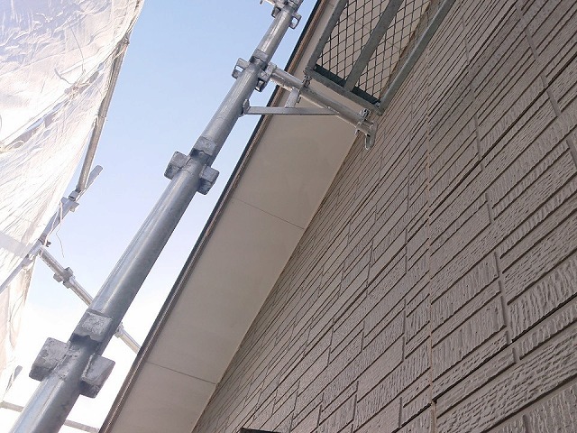 サイディング外壁塗装前の外壁補修工程