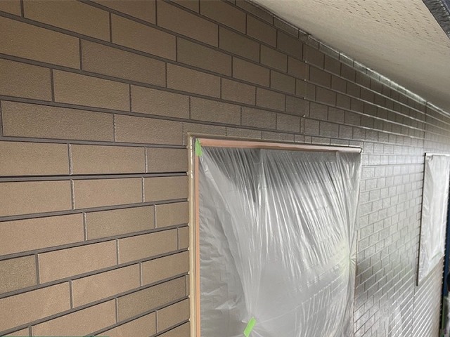 住宅サイディング外壁塗装メンテナンスの完成後状況