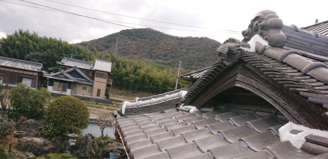 漆喰を詰め替える