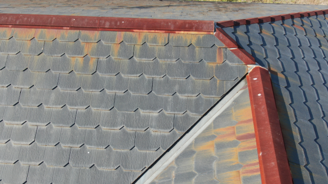 棟板金からサビ