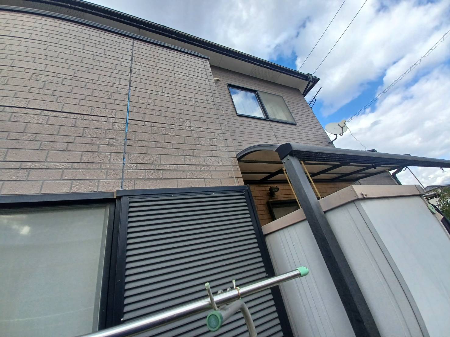 丸亀市　外壁の現在の状況