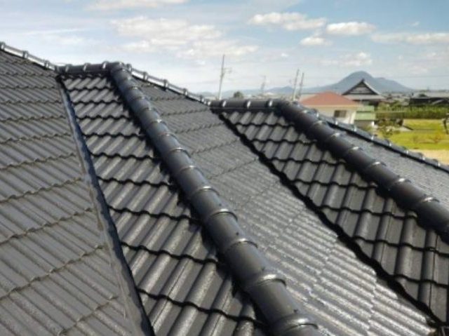 善通寺市の瓦塗装工事