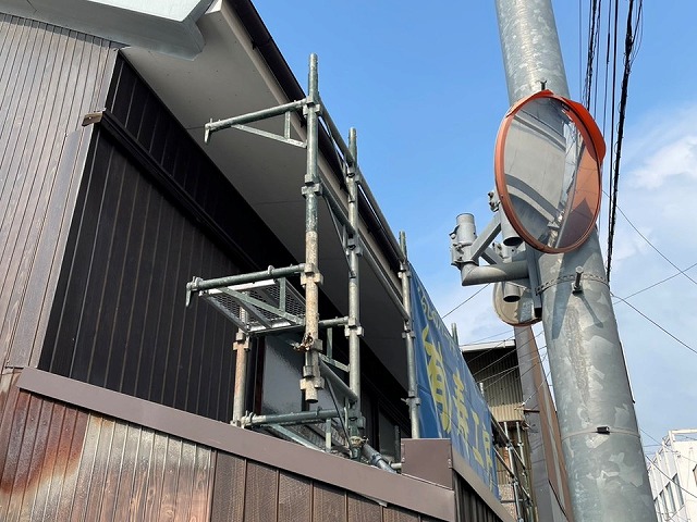 軒天張り替え工事が完了した住宅の仕上がり全景