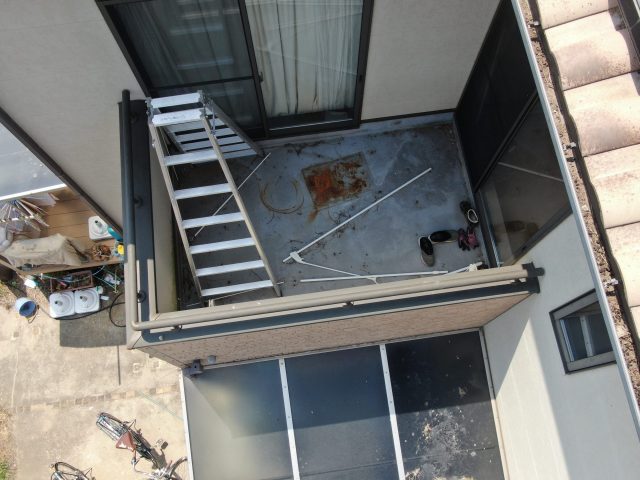 高松市の鳩の巣被害にお困りの住宅