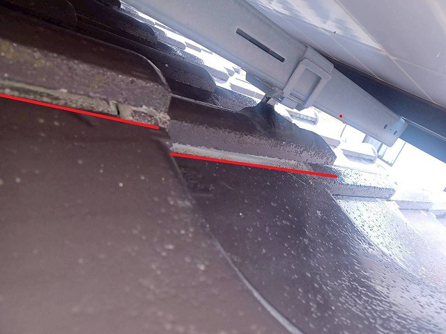 丸亀市 ズレた瓦