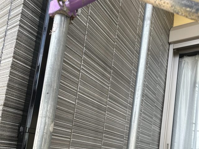 丸亀市のウォールバリアクリア塗装