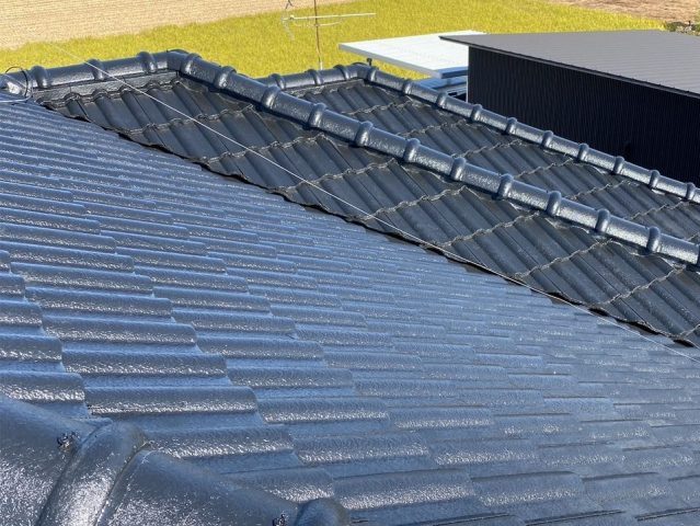 善通寺市のマイティーシリコン塗装1回目