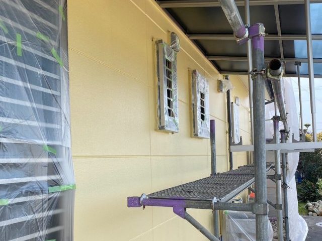 丸亀市の外壁塗装中