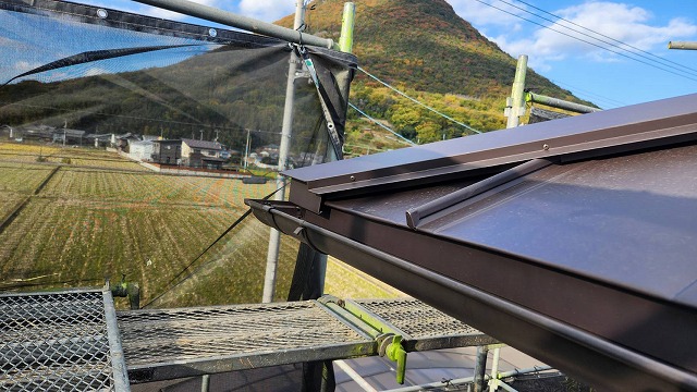 丸亀市 雨樋もきれいにしています