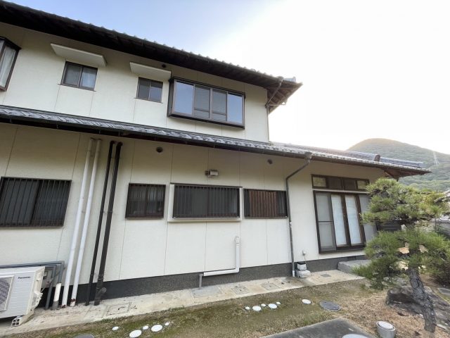 中間町で外壁の無料点検を実施した住宅