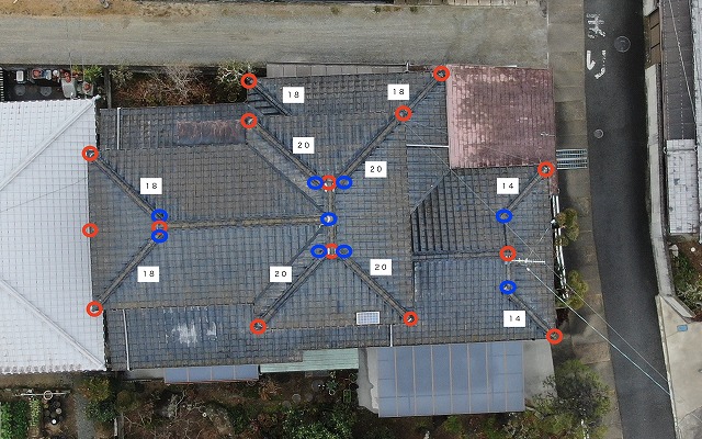 漆喰の場所説明の写真