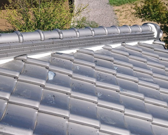 漆喰詰め替え後