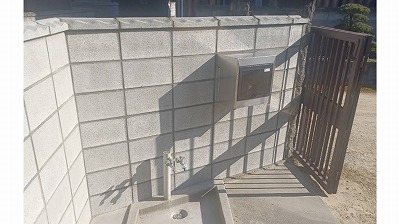 ポストも新設錆びにくいステンレス製