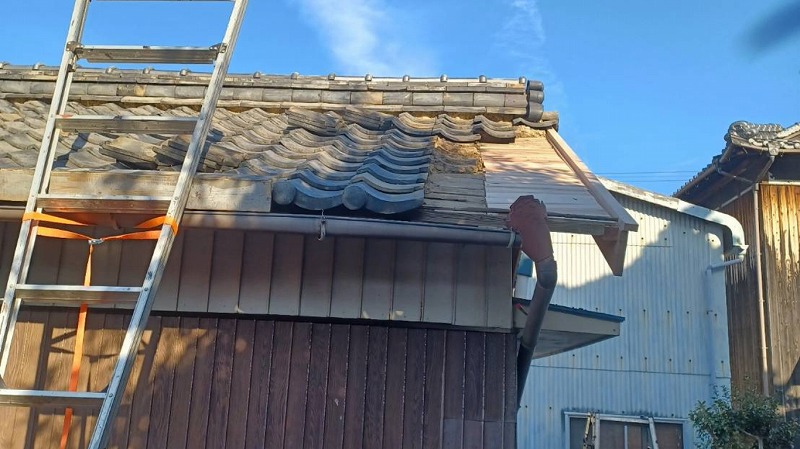 野地板張り替え