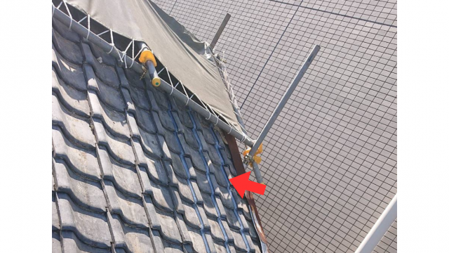 ラバーロック工法でズレ防止