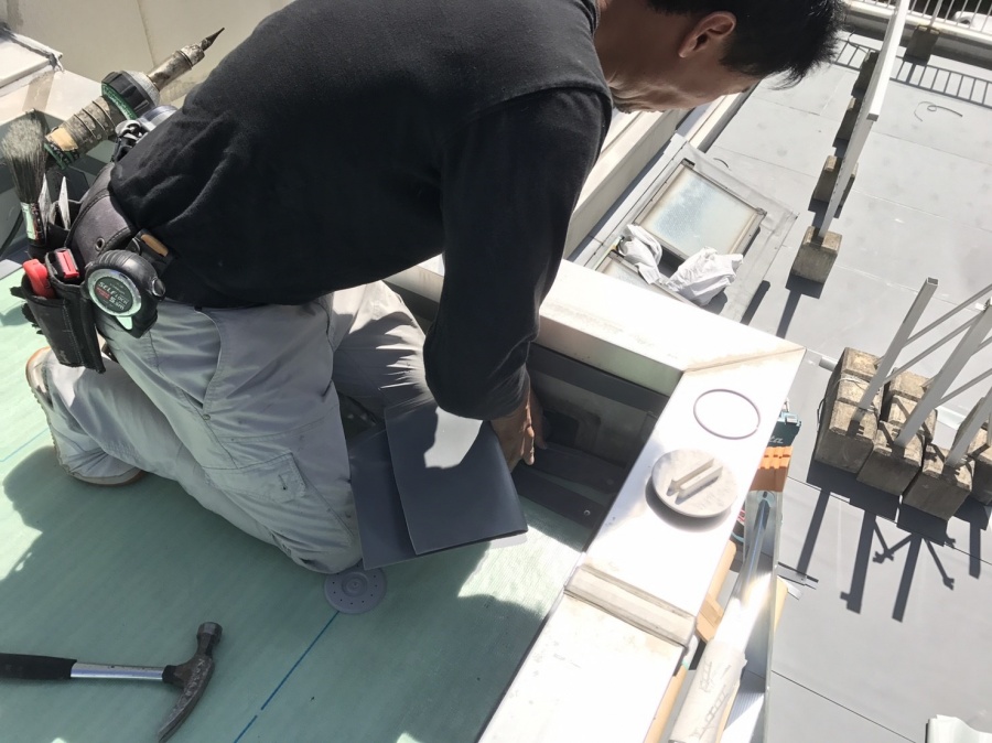 改修ドレン設置