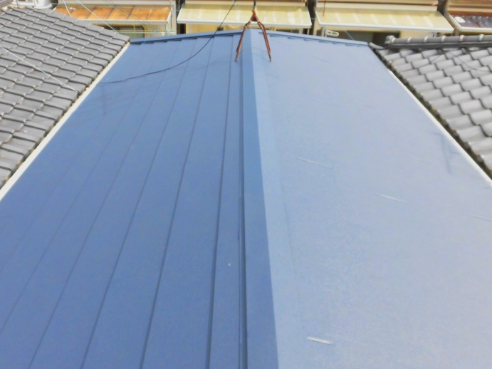 屋根葺き替えリフォーム後