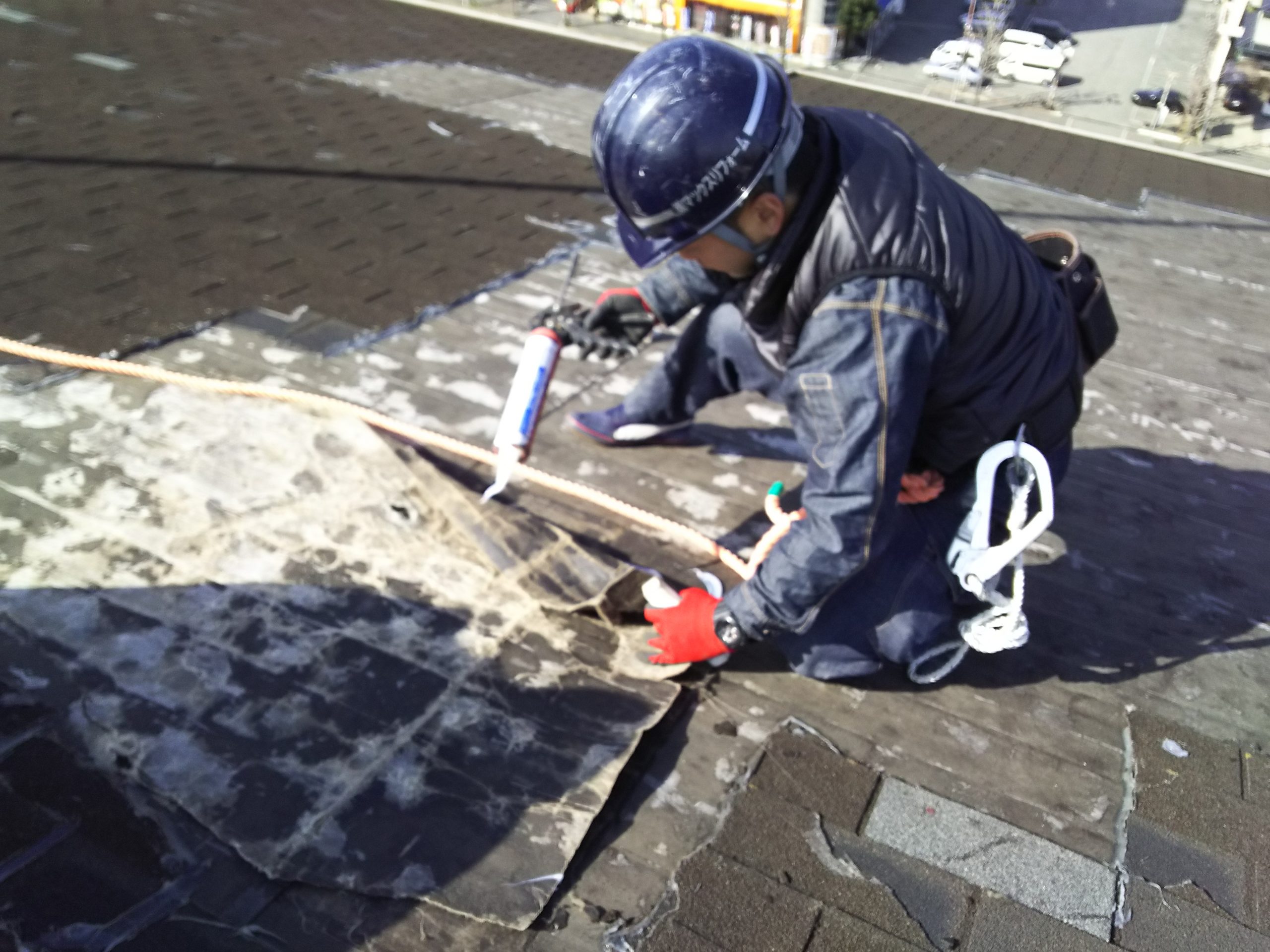 コーキング接着