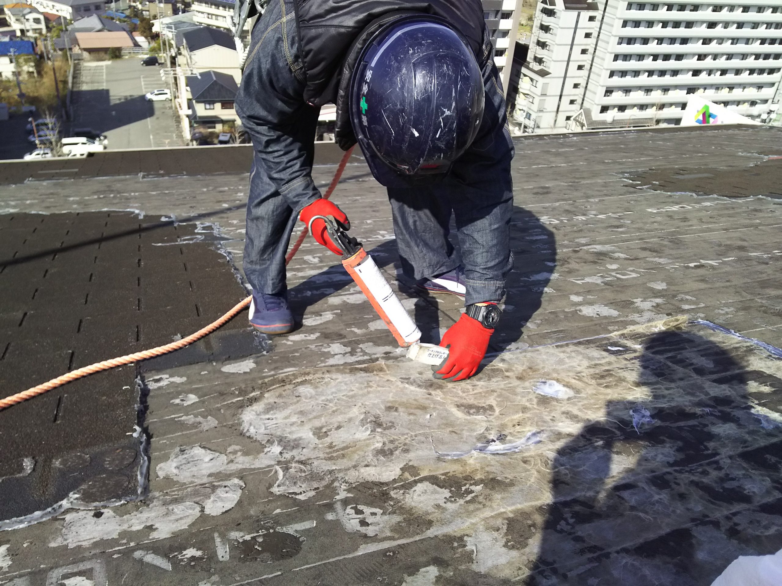 コーキング接着