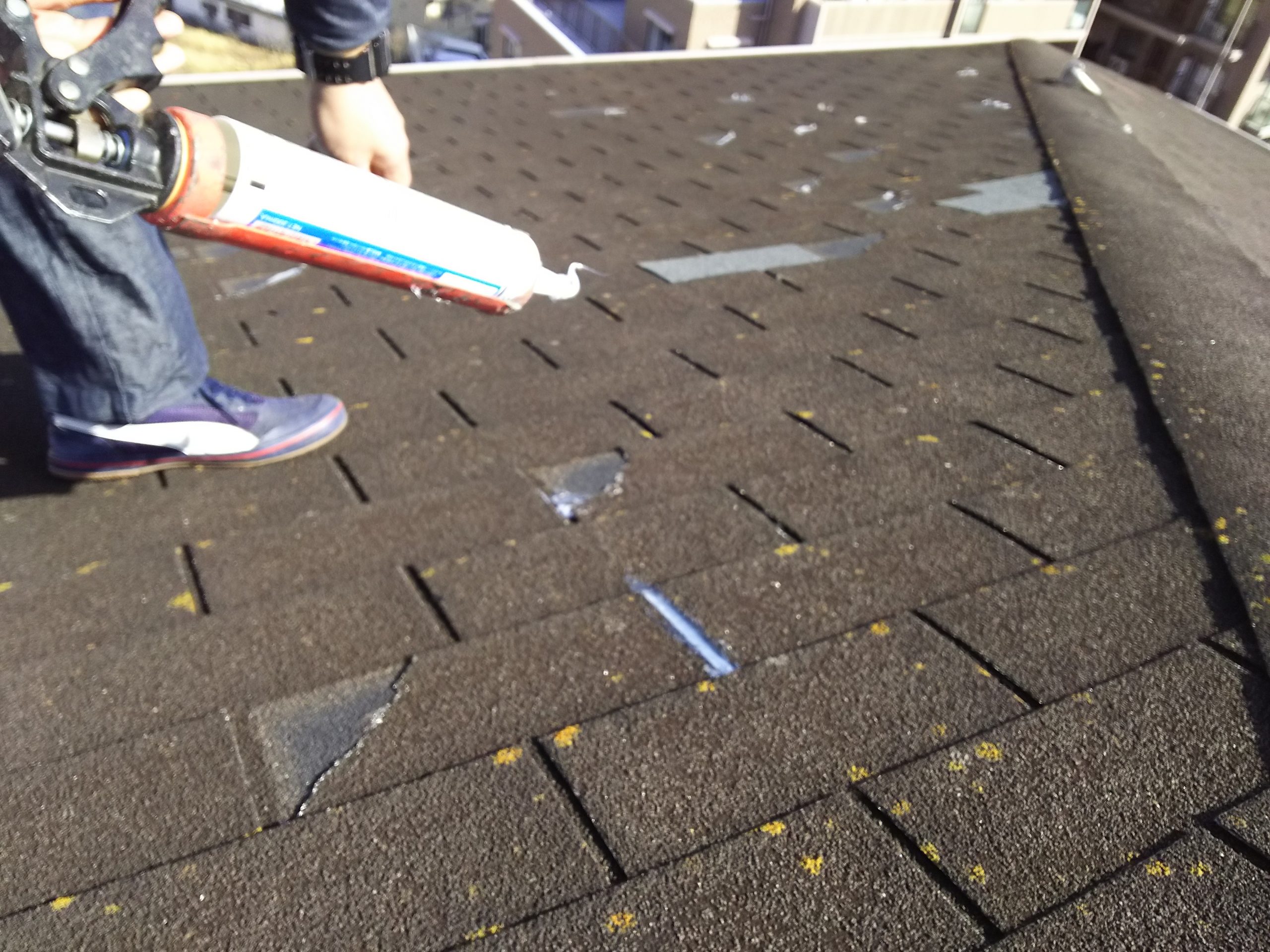 コーキング接着