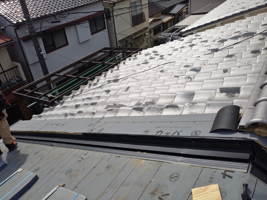 改質アスファルトルーフィング