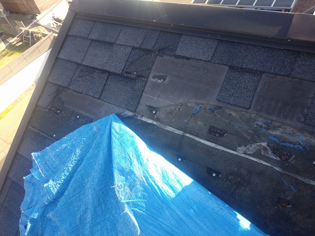 リッジウェイ葺き直し