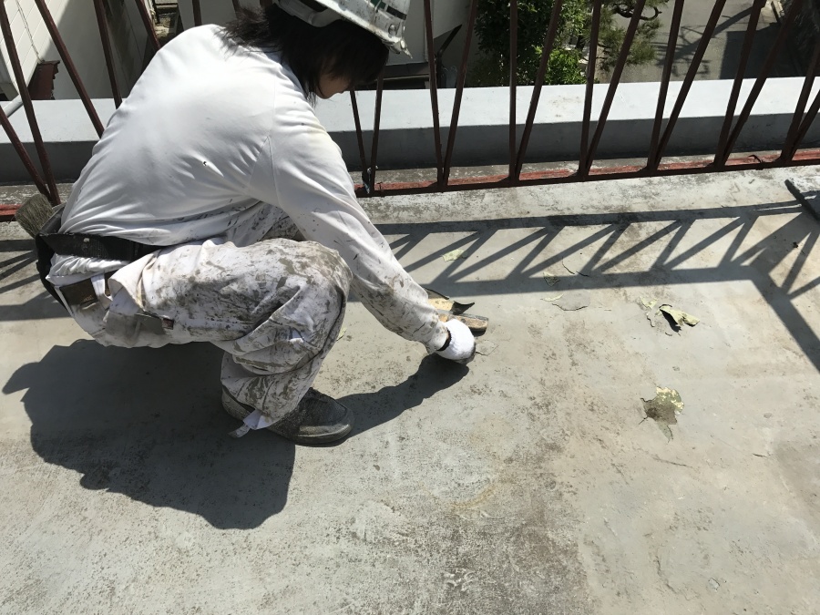 ウレタン防水工事