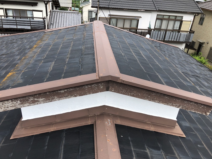 屋根カバー工事前