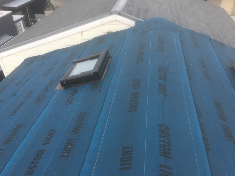 屋根カバー工事