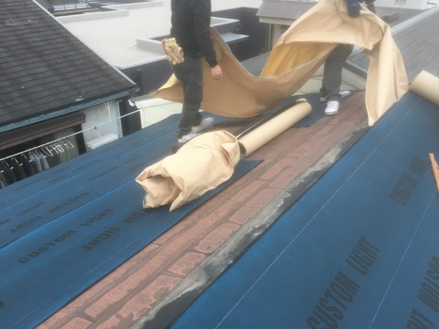 屋根カバー工事