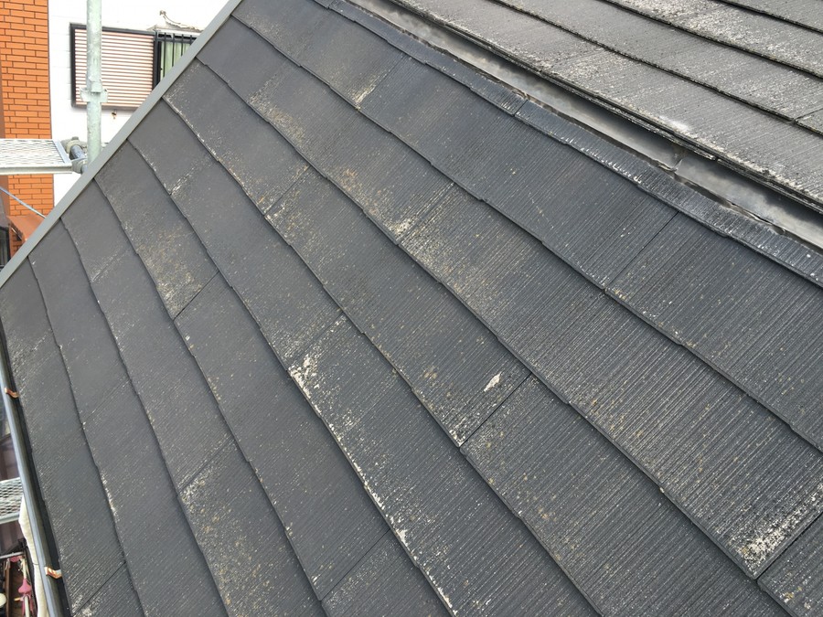 防水性の低下したスレート屋根